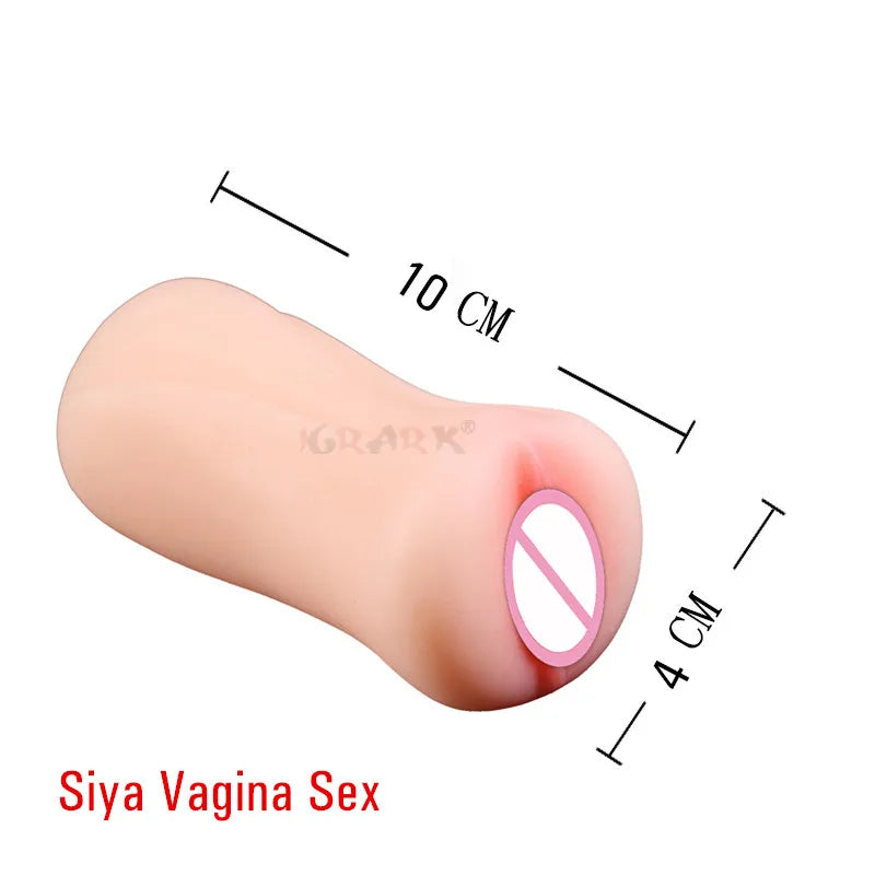 Sex Real Vagina Pussy Male Masturbator Mouth Oral Licking Anal Ass Masturbation Cup Adult Games Erotic Products Sex Toys for Men
