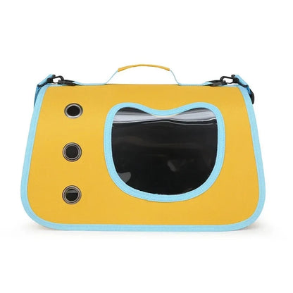 Lightweight Portable Foldable Breathable Pet Carrier Bag for Small Dogs Cats and Kittens Ideal for Outdoor Travel