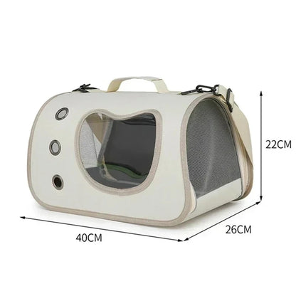 Lightweight Portable Foldable Breathable Pet Carrier Bag for Small Dogs Cats and Kittens Ideal for Outdoor Travel