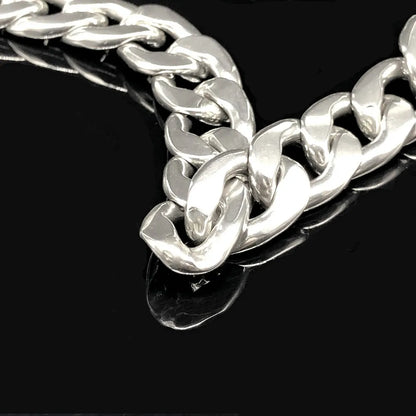 30-75CM 304 Stainless Steel P Chain Dog Collar Pet Neck Strap and Leash for Small Medium and Large Dogs