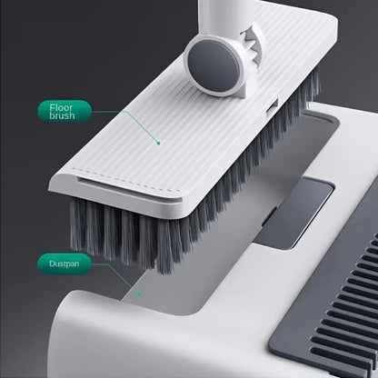 3-in-1 Folding Broom and Dustpan Set - Varixo