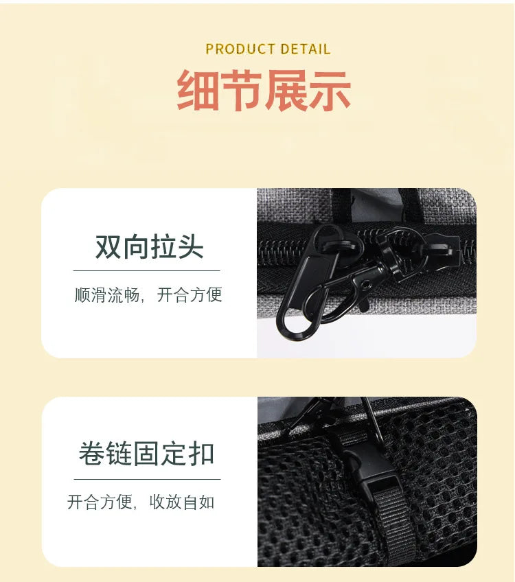 Cat Bag for Outdoor Use Portable and Expandable Pet Travel Bag Small Dog Cat Travel Backpack Pet Accessories