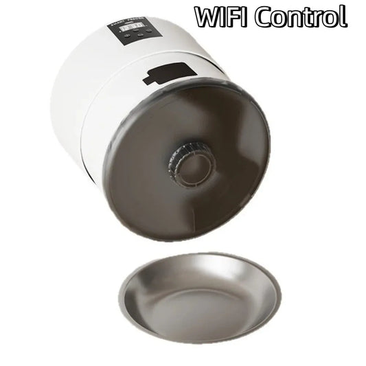 Button/WIFI Control Pet Automatic Feeder - Varixo