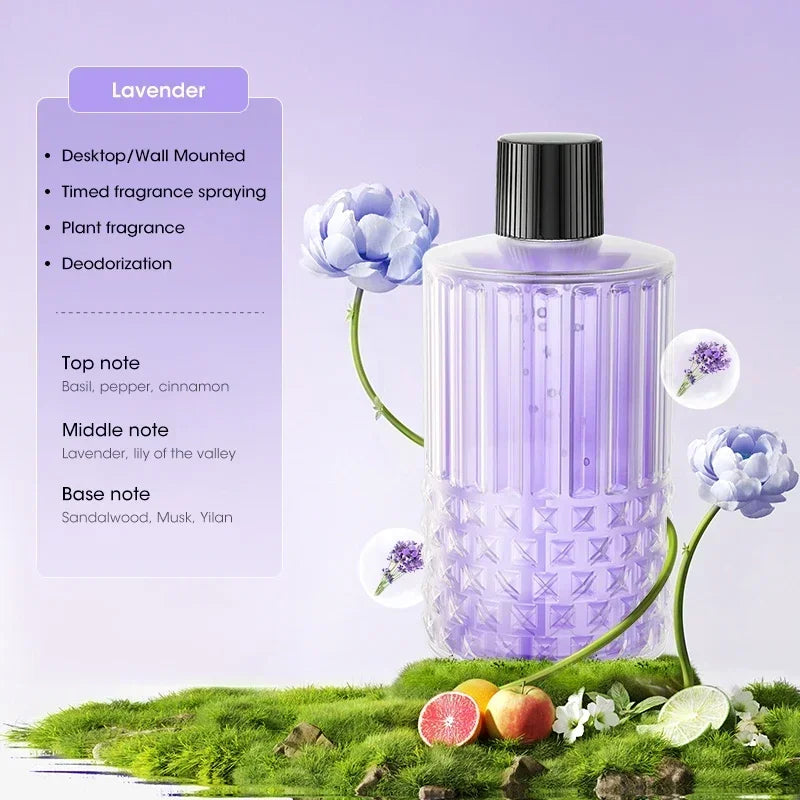 Rechargeable Mini Essential Oil Diffuser 5 Gear Aromatherapy Machine Large Mist Air Humidifier For Home Car Office Use