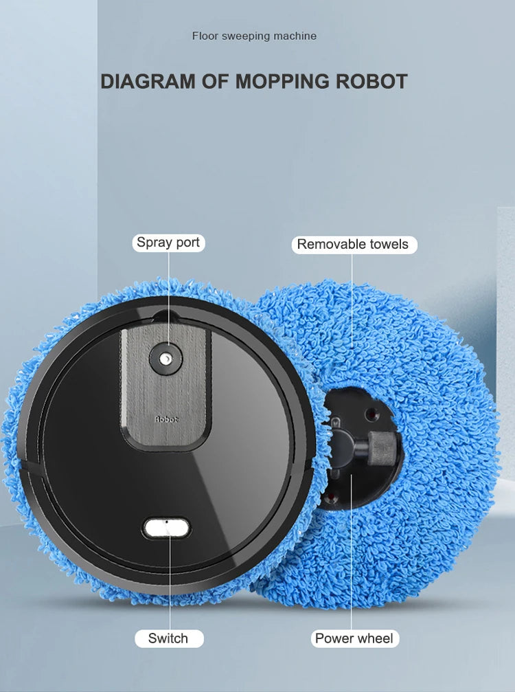 Smart Sweeping and Mop Robot Vacuum Cleaner - Varixo