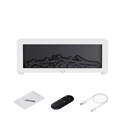 Fireplace Humidifier Flame Aroma Humidifier for Home Aromatherapy Fragrance Diffuser Essential Oil Diffuser with Remote Control