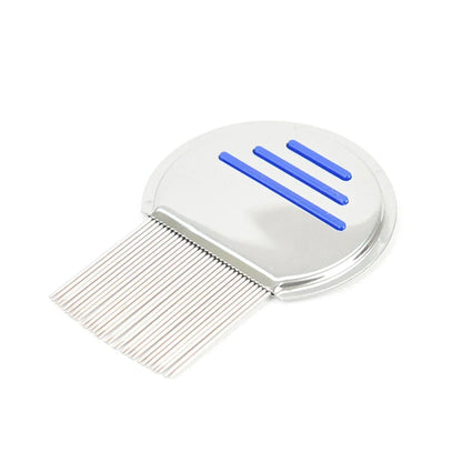 Stainless Steel Terminator Lice Comb Children Hair Removal Headdress Super Density Teeth Remove Nits Comb Dog Brushes Accessory