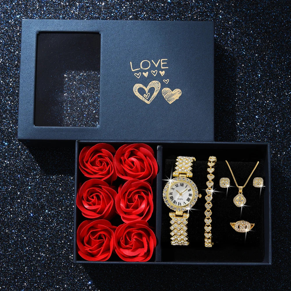 Luxury Women Gold Watch Bracelet - Varixo