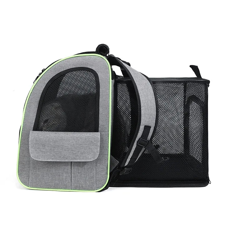 Cat Bag for Outdoor Use Portable and Expandable Pet Travel Bag Small Dog Cat Travel Backpack Pet Accessories