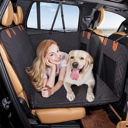 Waterproof Dog Car Seat Cover For Back Seat With Side Flap Seat Protector Car Backseat Protec Mat