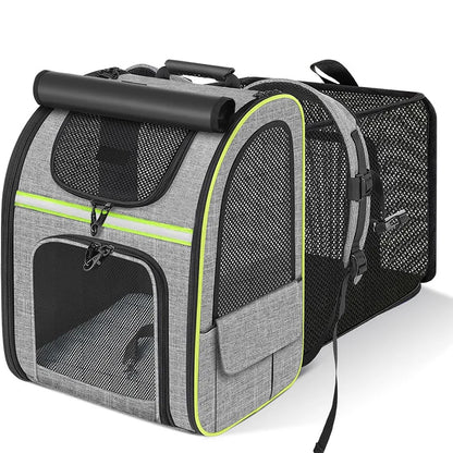 Cat Bag for Outdoor Use Portable and Expandable Pet Travel Bag Small Dog Cat Travel Backpack Pet Accessories