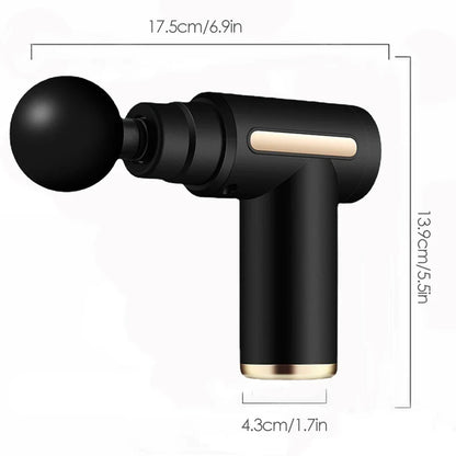 Mini Muscle Massage Gun Protable Body Massager Deep Handheld Percussion Massager For Body Back And Neck Leg Massage Equipment