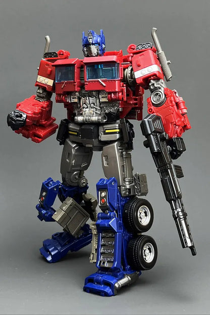 Transformation Toys Robot Car Alloy Plastic YS04A Optimu Prim Action Figure Anime Movie Series Children Birthday Gift