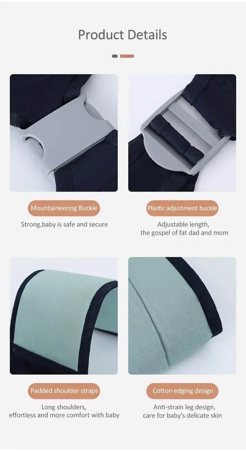 DHDH Baby Carrier Waist Stool Walkers Baby Sling Hold Waist Belt Backpack Hipseat Belt Kids Adjustable Infant Hip Seat