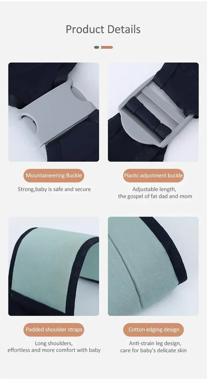 DHDH Baby Carrier Waist Stool Walkers Baby Sling Hold Waist Belt Backpack Hipseat Belt Kids Adjustable Infant Hip Seat