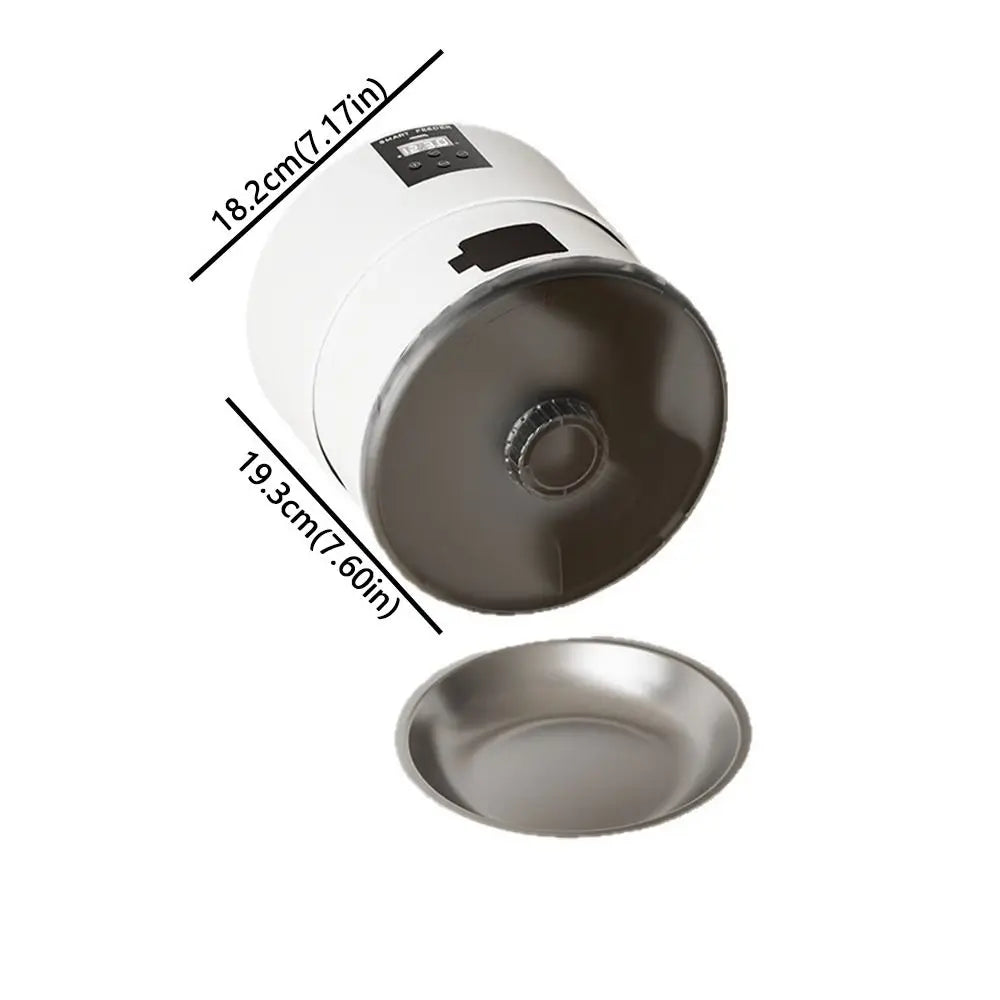 Button/WIFI Control Pet Automatic Feeder - Varixo