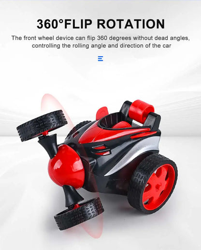 Remote Control Car Rc Stunt Car for Boy Girls 360 Degree Rotation Racing Car Rc Cars Flip and Roll Stunt Car Toy for Kids