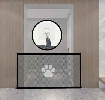 Pet Barrier Fences Portable Folding Breathable Mesh Cat and Dog Safety Fences Pet Supplies to Ensure Pet Safety