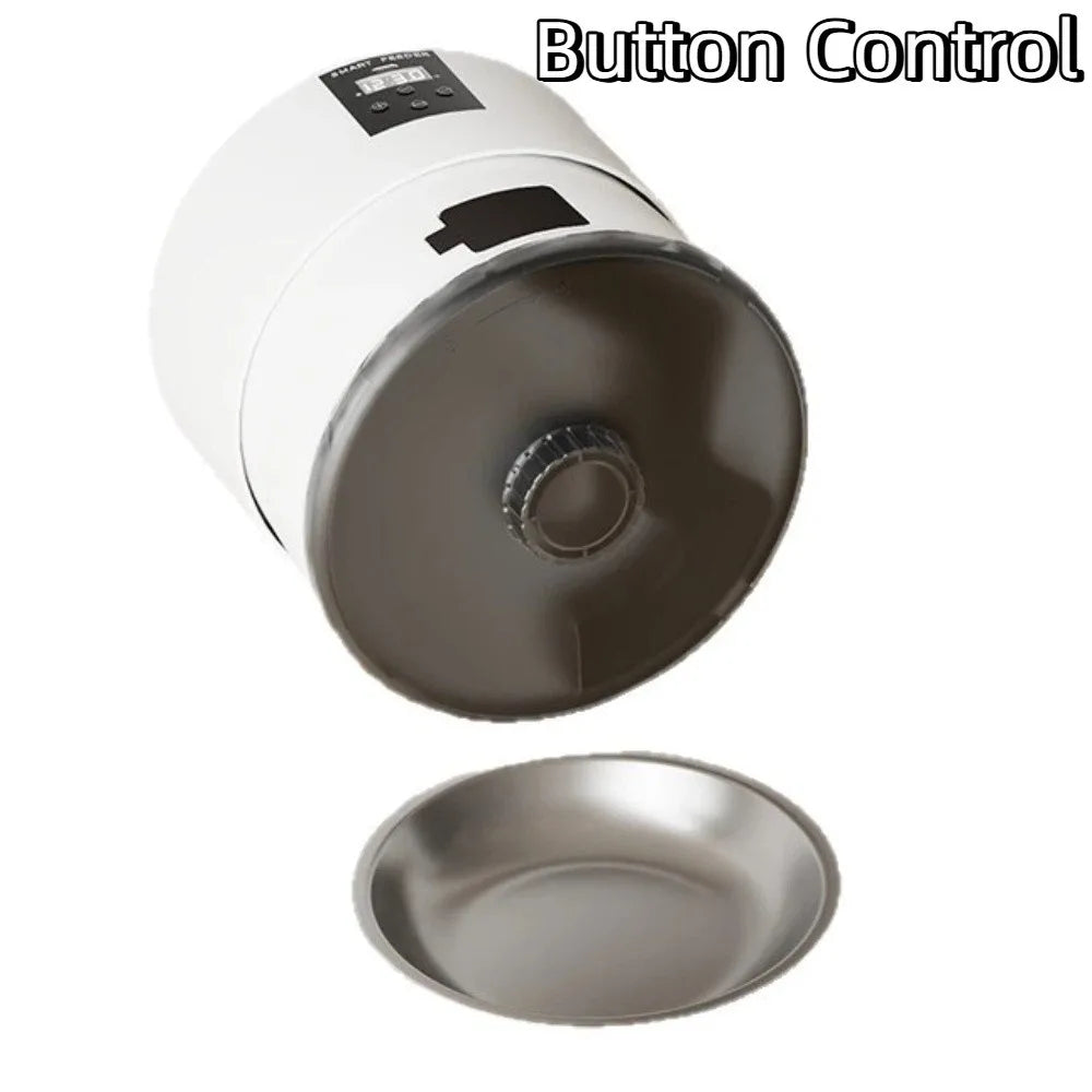 Button/WIFI Control Pet Automatic Feeder - Varixo