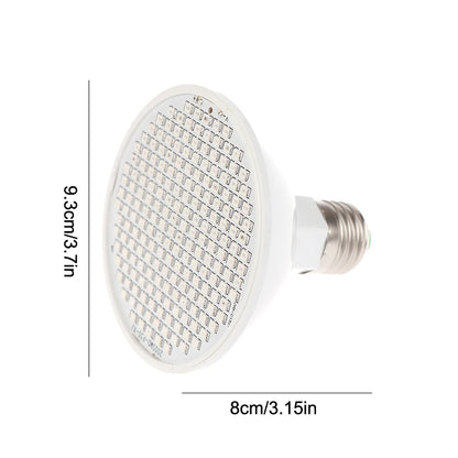 〔CC55〕Red Light Therapy Bulb With Lamp Clip LED 660nm Red And 850nm Near Infrared Combo Therapy Device For Skin Care Pain Relief
