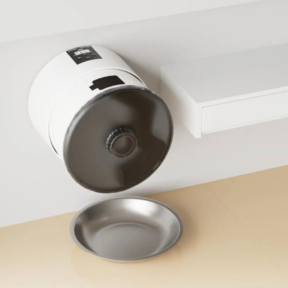 Button/WIFI Control Pet Automatic Feeder - Varixo