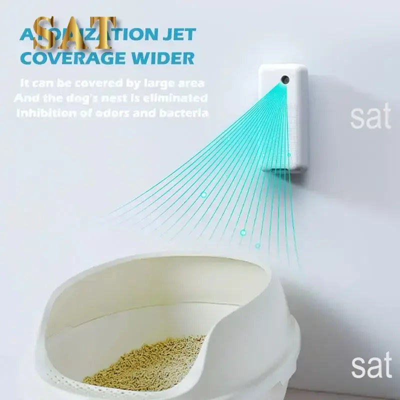 A  For PETKIT PURA MAX Cat Litter Box Accessoriess Original Smart K3 Spray Odor Eliminator N50 Cat Toilet Odor Control Air Clea