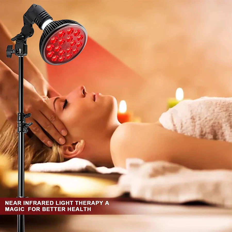 Red and Infrared Light Therapy Lamp 660nm 850nm for Physiotherapy Instrument Facial BodyTreatment Anti Aging Beauty Devices