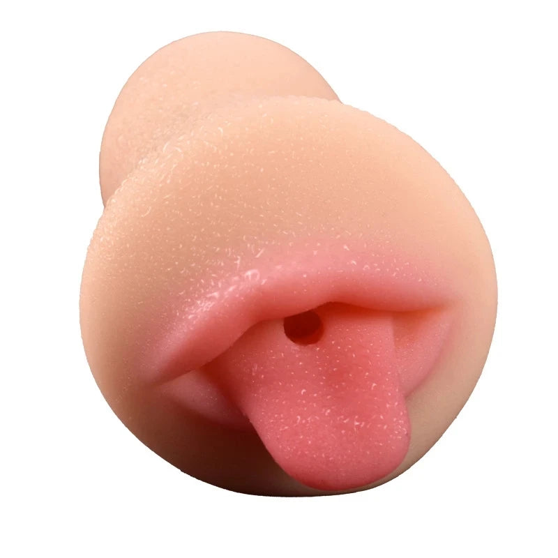 Sex Real Vagina Pussy Male Masturbator Mouth Oral Licking Anal Ass Masturbation Cup Adult Games Erotic Products Sex Toys for Men