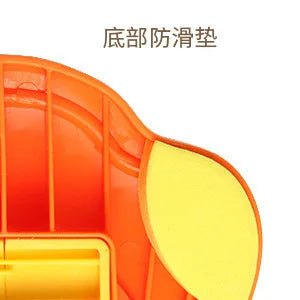 Interactive Feeder Yellow Duck Shaped Dog Slow Feeder Washable Automatic Dog Feeder Toy for Pets Food Dispenser