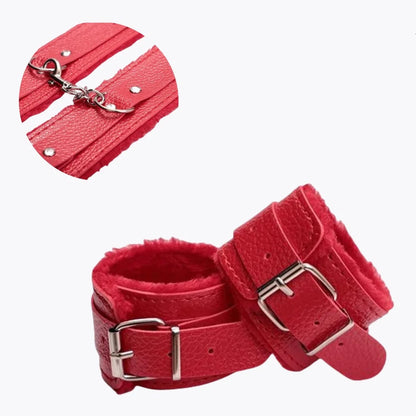 SM Handcuff Restraint Cuffs Leg Cuff Sex Toy Kits BDSM Bondage Gear Hand Leg Restraint Straps 18+ Adult Couple Sextoy Kits Shop