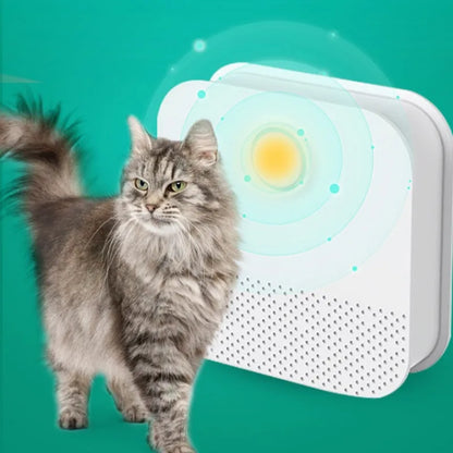 Automatic Cat Litter Box Odor Purifier Deodorizer Pet Toilet Air Freshener Eliminates Smell for Dogs Cats Cat Supplies