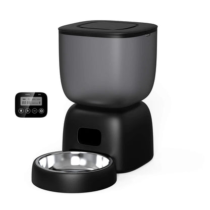 3L Automatic Pet Feeder Smart Food Dispenser Cat & Dog Timer Stainless Steel Bowl Automatic Dog & Cat Pet Feeding Pet Supplies