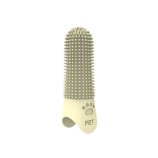 Silicone Pet Teeth Cleaning Fingertips Nontoxic 360° Cleaning Pet Toothbrushes Durable Super Soft Cats Mouth Cleaner Dental Care