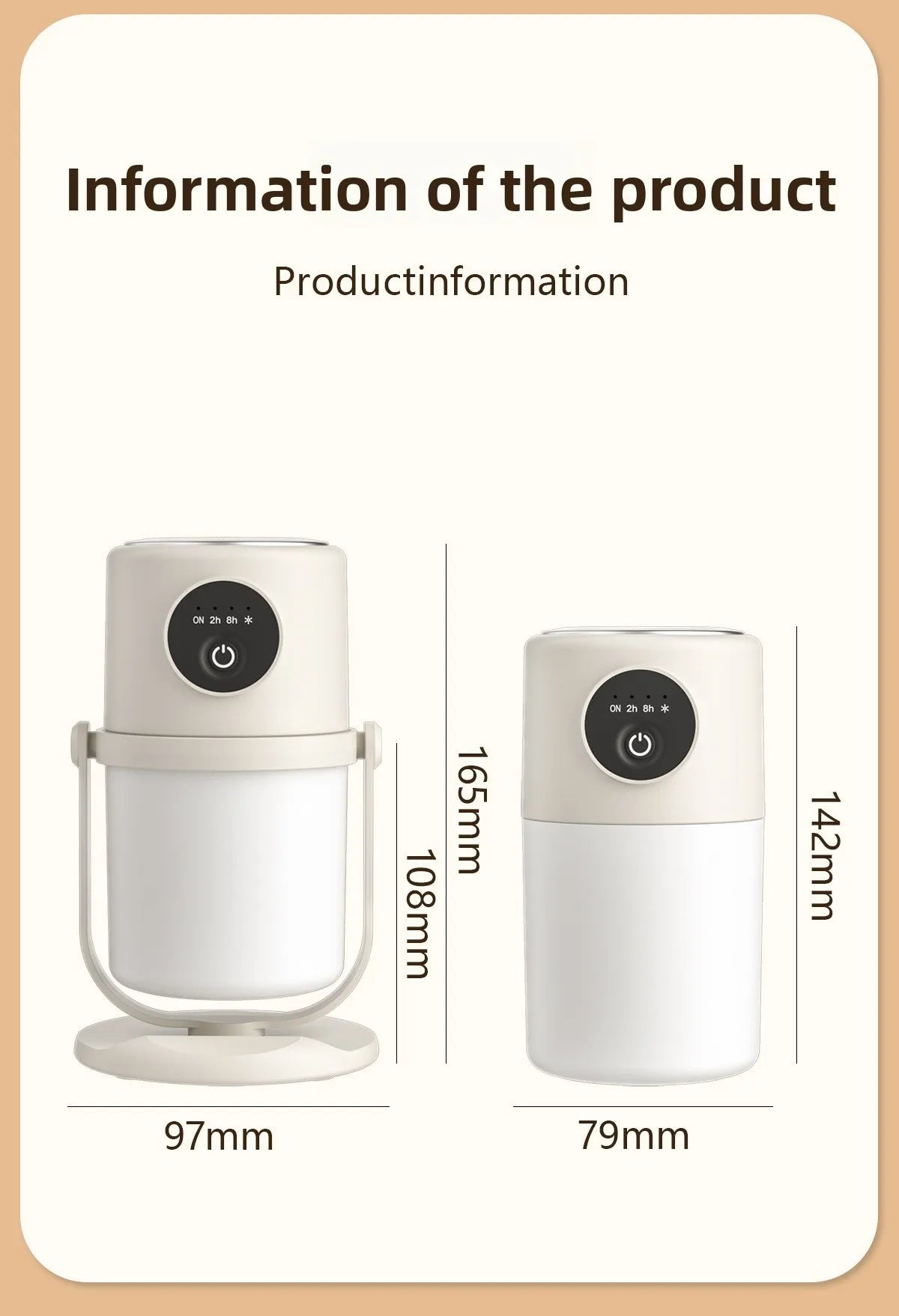 H8 Single Spray Humidifier USB 360° Rotation Air Purifier for Home Office Quiet Night Light Mini Mist