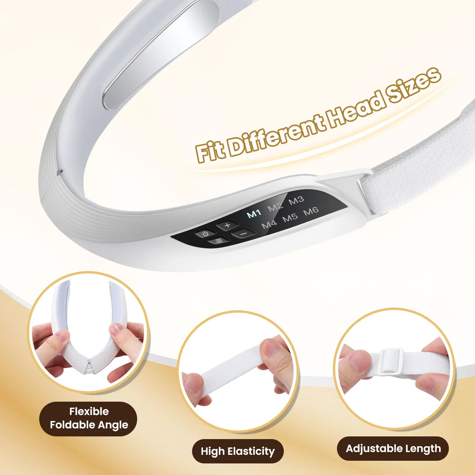 Microcurrent Facial Lifting Massager Double Chin Reducer - Varixo