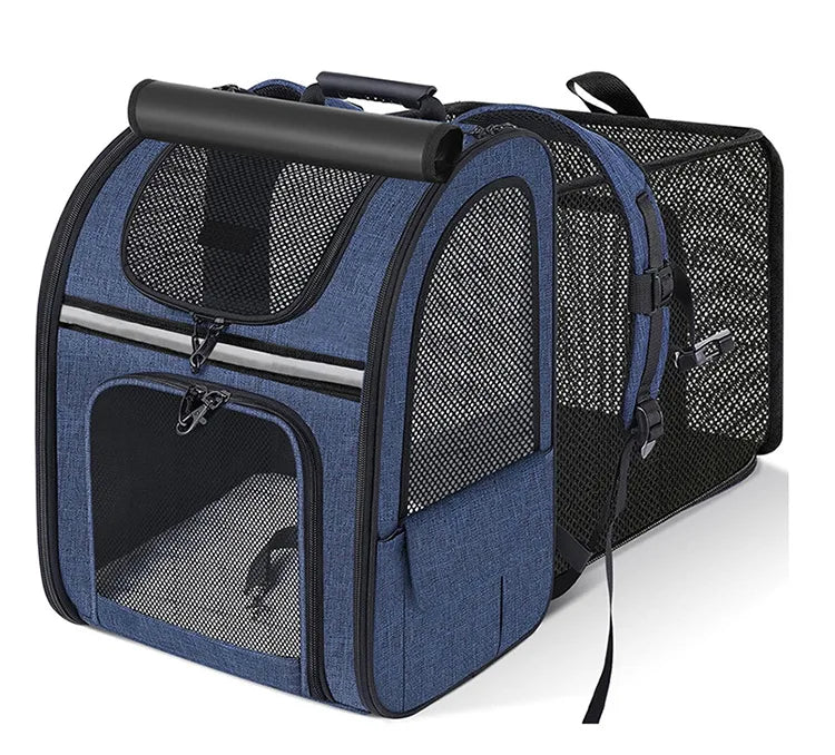 Cat Bag for Outdoor Use Portable and Expandable Pet Travel Bag Small Dog Cat Travel Backpack Pet Accessories