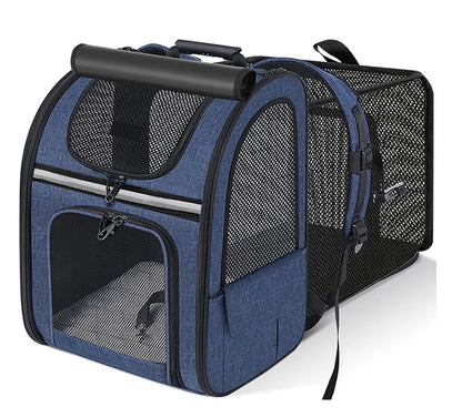 Cat Bag for Outdoor Use Portable and Expandable Pet Travel Bag Small Dog Cat Travel Backpack Pet Accessories