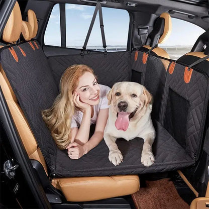 Waterproof Dog Car Seat Cover For Back Seat With Side Flap Seat Protector Car Backseat Protec Mat
