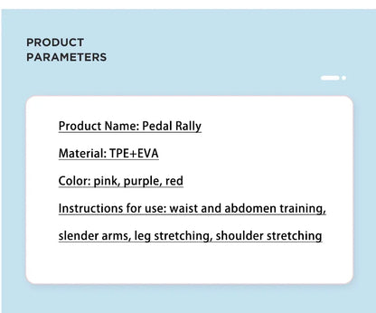 Multi-Functional Four-Tube Pedal Tensioner Yoga Elastic Band Home Fitness Equipment Abdominal Strengthening Tension Rope