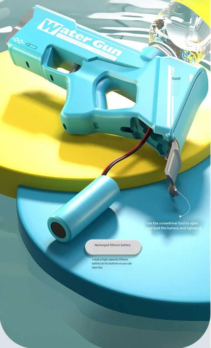 2025 New Water Gun Fully Automatic Shooting Toy High Pressure Sprinkler Summer Outdoor Beach Pool Party Toy Children Adult Gift