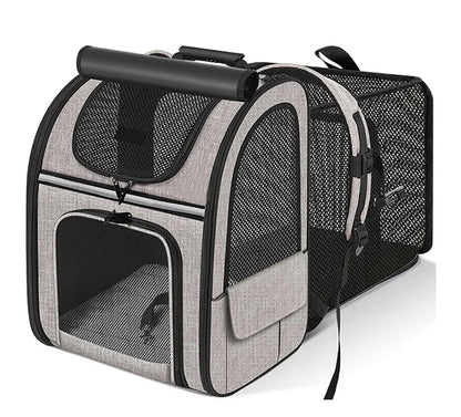 Cat Bag for Outdoor Use Portable and Expandable Pet Travel Bag Small Dog Cat Travel Backpack Pet Accessories