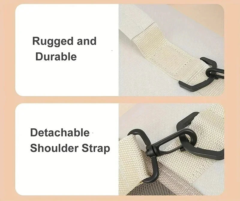 Lightweight Portable Foldable Breathable Pet Carrier Bag for Small Dogs Cats and Kittens Ideal for Outdoor Travel