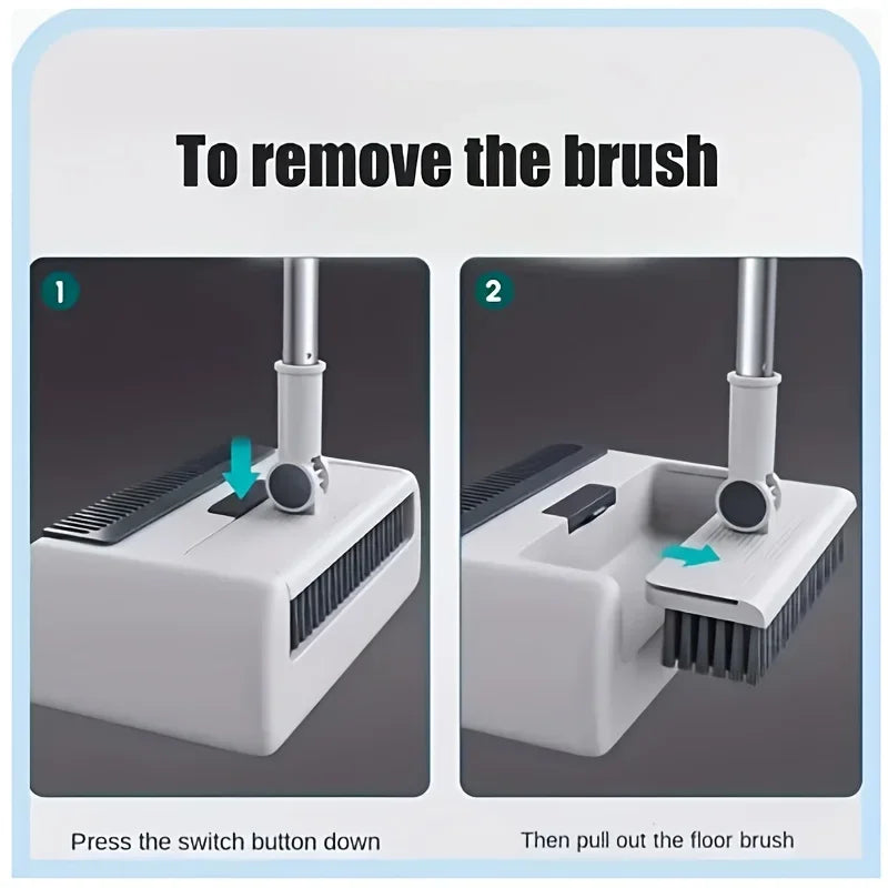 3-in-1 Folding Broom and Dustpan Set - Varixo