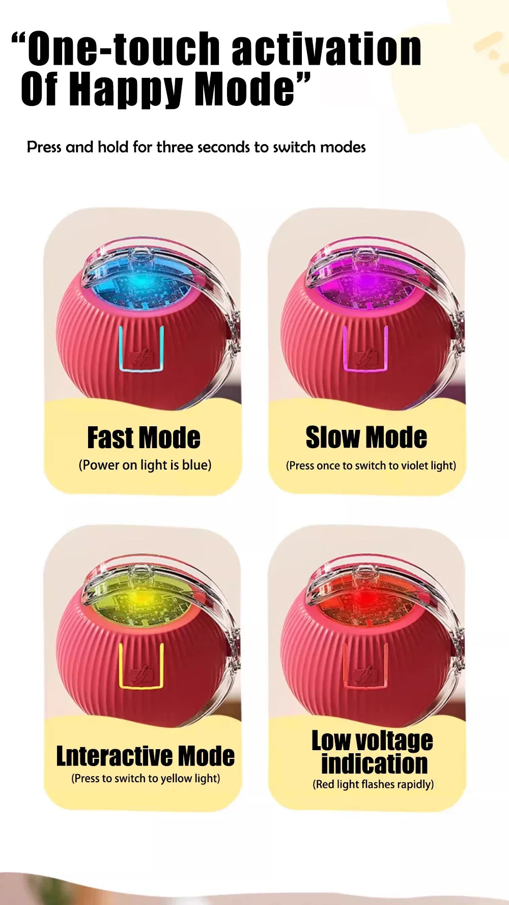 Interactive Cat Toy Chirping Flapping Sparrow Dog Toys Rechargeable Touch Squeak Bird-Shaped Plush Toy with Catnip Pet Supply