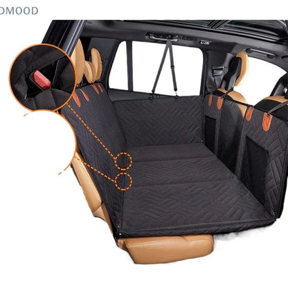 Waterproof Dog Car Seat Cover For Back Seat With Side Flap Seat Protector Car Backseat Protec Mat