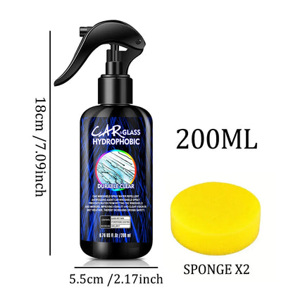 Auto Water Repellent Spray Anti Rain Coating For Cars Glass Hydrophobic Anti-rain Car Liquid Windshield Mirror Water Repellent