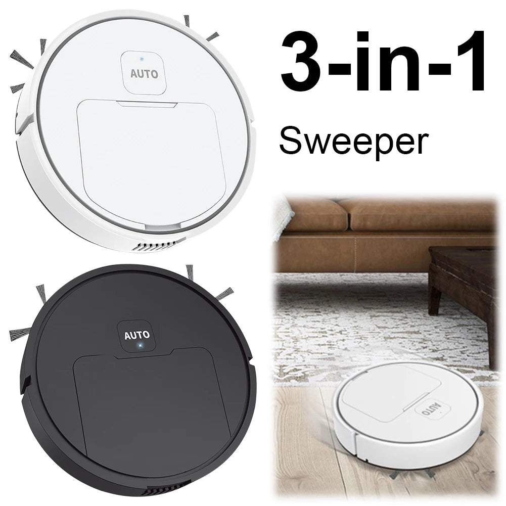 Automatic Cleaning Sweeping Machine USB Rechargeable 75 Min Runtime Sweeper Robot Smart Navigation To Avoid Objects Robot Vacuum