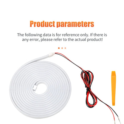 LED Trunk Lighting Lights Dynamic Flowing Flexible Light Strip On/Off Scanning Atmosphere Lamp Waterproof for Car Accessories
