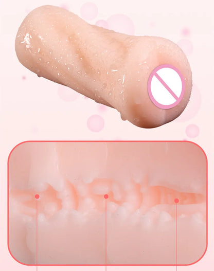 Sex Real Vagina Pussy Male Masturbator Mouth Oral Licking Anal Ass Masturbation Cup Adult Games Erotic Products Sex Toys for Men