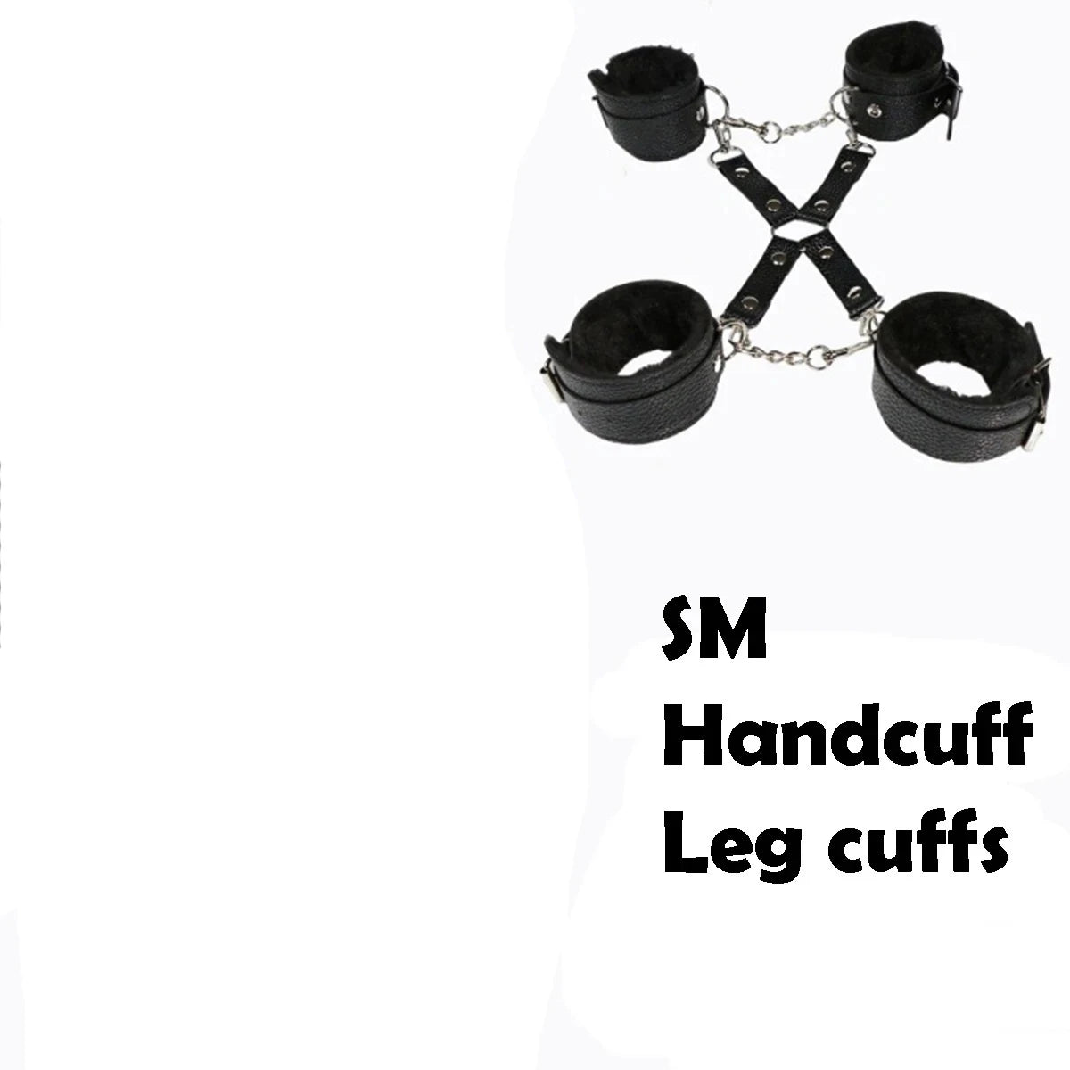SM Handcuff Restraint Cuffs Leg Cuff Sex Toy Kits BDSM Bondage Gear Hand Leg Restraint Straps 18+ Adult Couple Sextoy Kits Shop